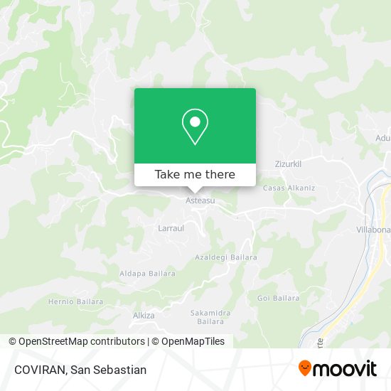 COVIRAN map