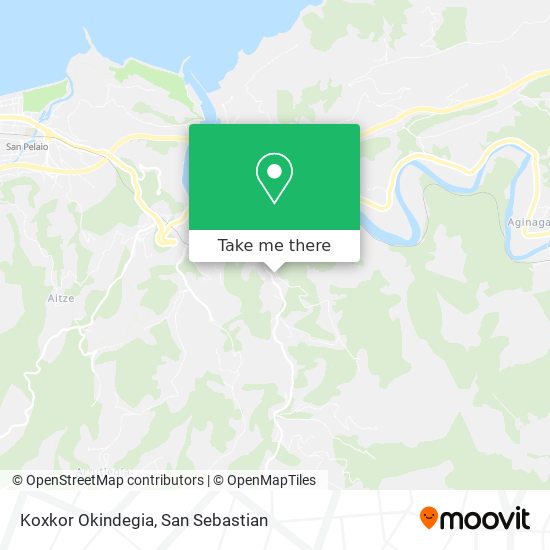 mapa Koxkor Okindegia