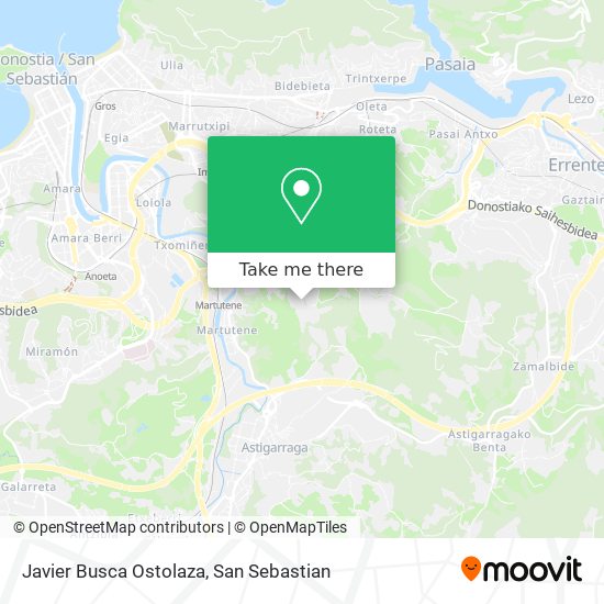 Javier Busca Ostolaza map