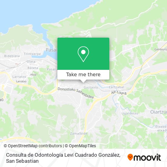 Consulta de Odontología Leví Cuadrado González map