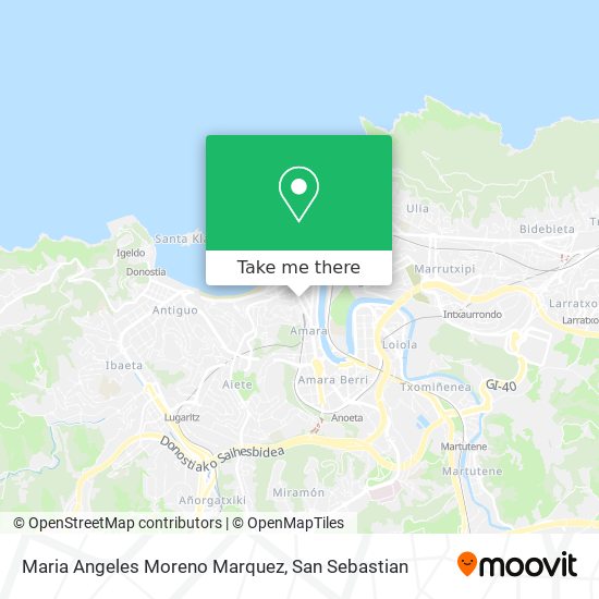 Maria Angeles Moreno Marquez map