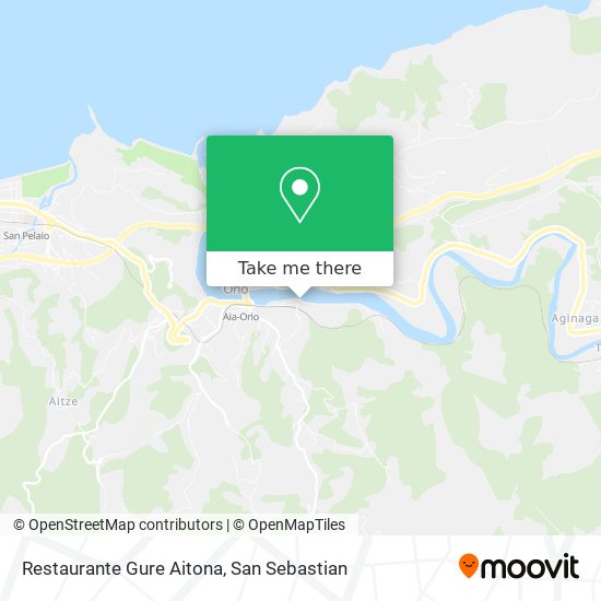 Restaurante Gure Aitona map