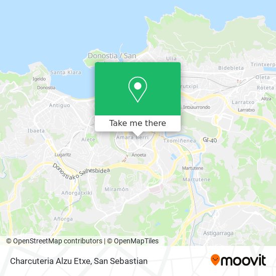 Charcuteria Alzu Etxe map