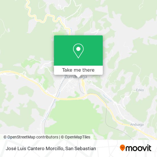 José Luis Cantero Morcillo map