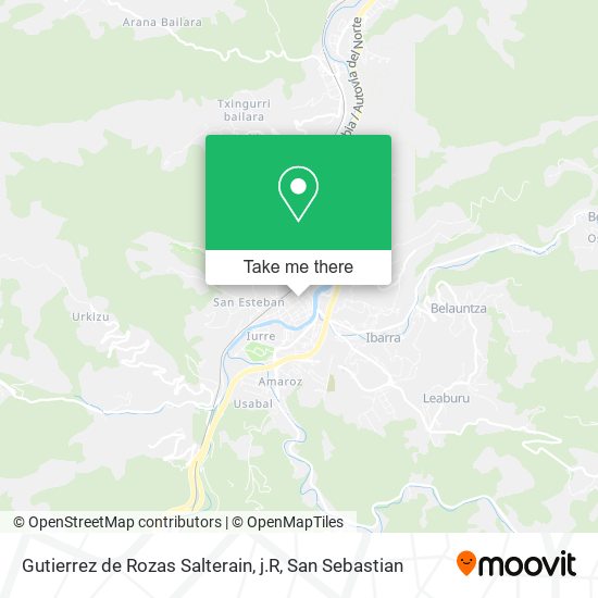 Gutierrez de Rozas Salterain, j.R map