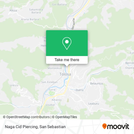 mapa Naga Cid Piercing