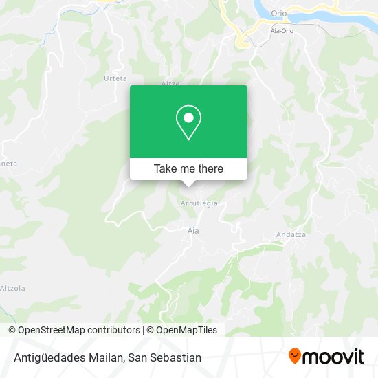 Antigüedades Mailan map