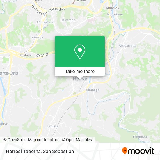 mapa Harresi Taberna