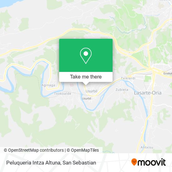 Peluqueria Intza Altuna map