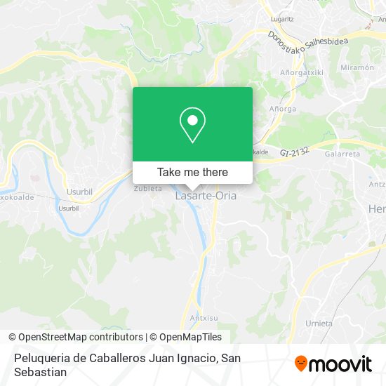 Peluqueria de Caballeros Juan Ignacio map