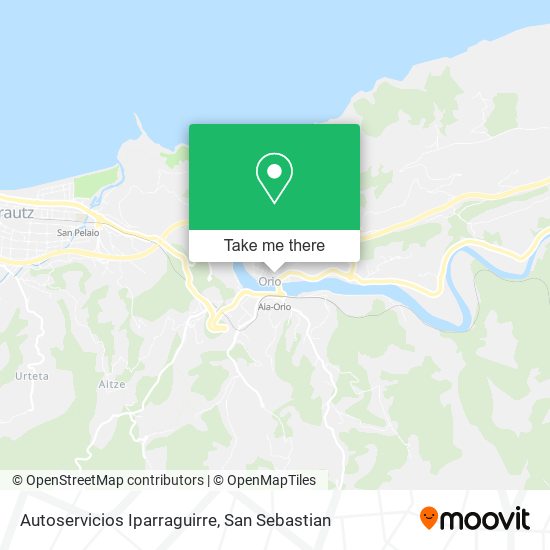 mapa Autoservicios Iparraguirre