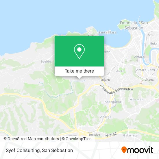 mapa Syef Consulting