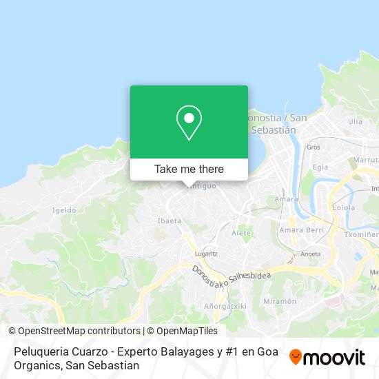 Peluqueria Cuarzo - Experto Balayages y #1 en Goa Organics map