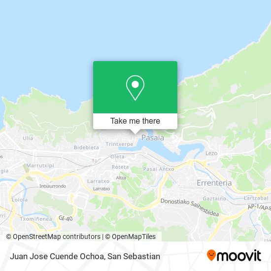 Juan Jose Cuende Ochoa map