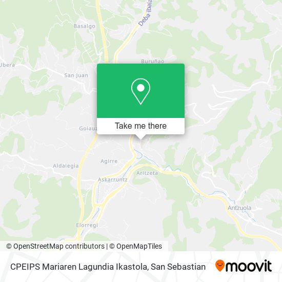 CPEIPS Mariaren Lagundia Ikastola map