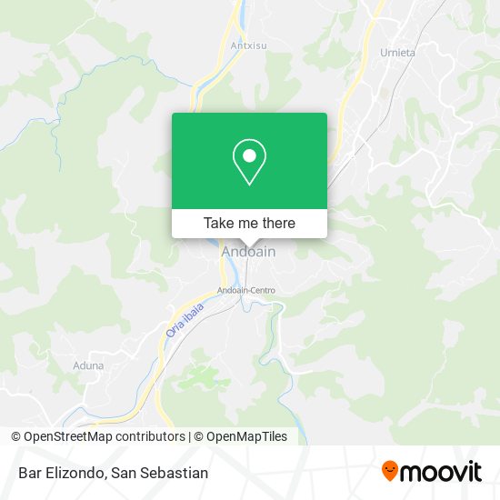 Bar Elizondo map