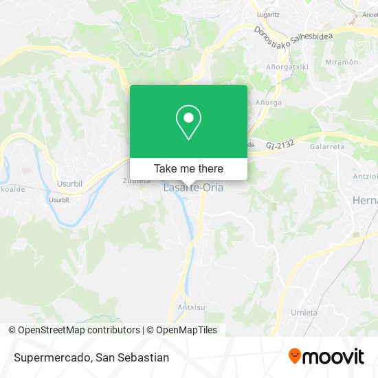 Supermercado map