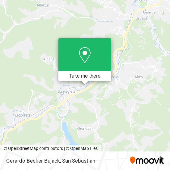 mapa Gerardo Becker Bujack