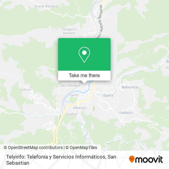 Telyinfo: Telefonía y Servicios Informáticos map