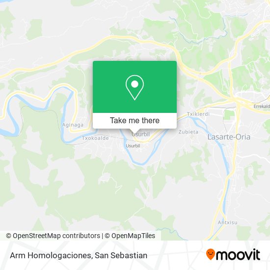 Arm Homologaciones map