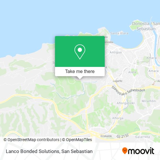 mapa Lanco Bonded Solutions