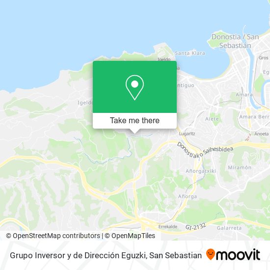 Grupo Inversor y de Dirección Eguzki map