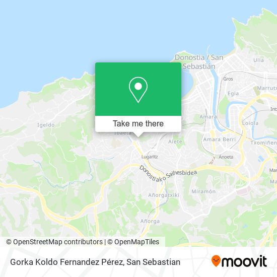 Gorka Koldo Fernandez Pérez map