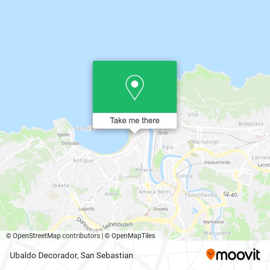 Ubaldo Decorador map