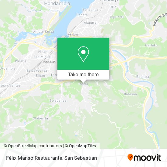 Félix Manso Restaurante map