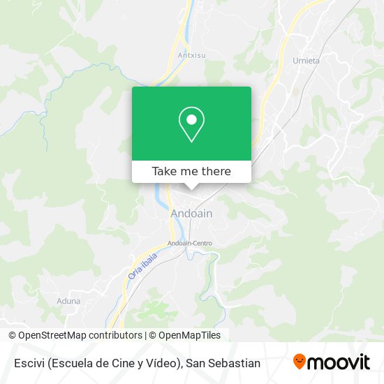 Escivi (Escuela de Cine y Vídeo) map