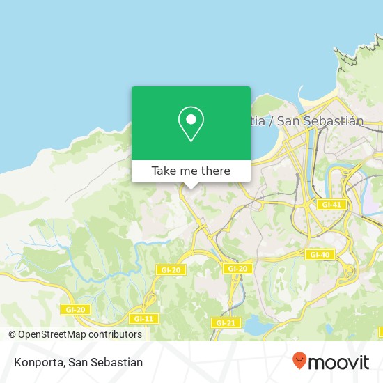 Konporta map