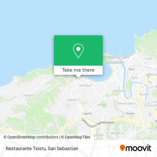 Restaurante Txistu map