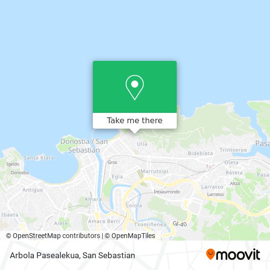 Arbola Pasealekua map