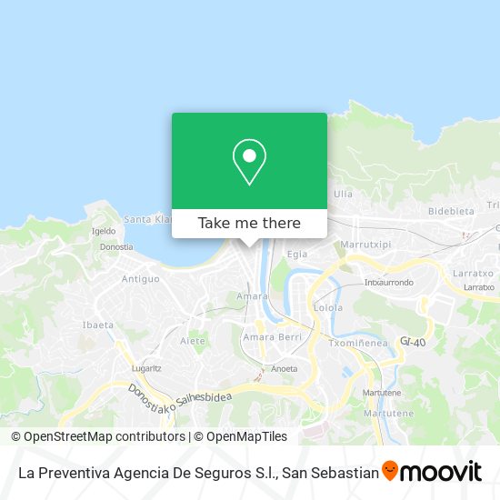 La Preventiva Agencia De Seguros S.l. map