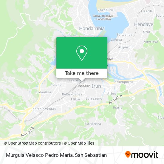 Murguia Velasco Pedro Maria map