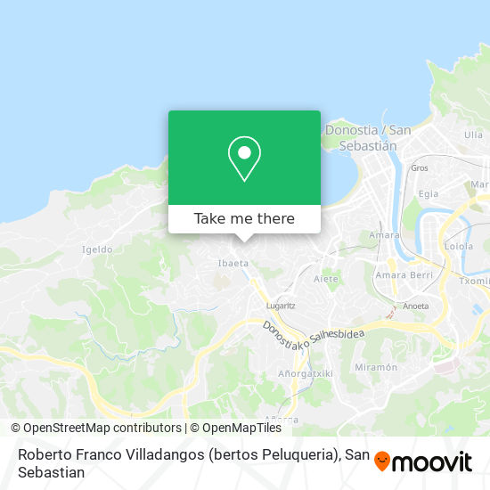 Roberto Franco Villadangos (bertos Peluqueria) map