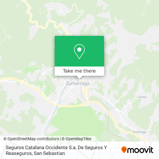 How To Get To Seguros Catalana Occidente S A De Seguros Y Reaseguros In Zumarraga By Bus Or Train Moovit