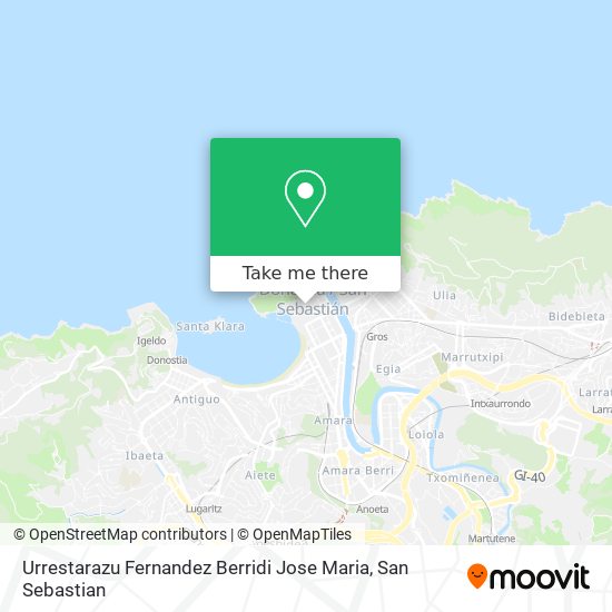Urrestarazu Fernandez Berridi Jose Maria map