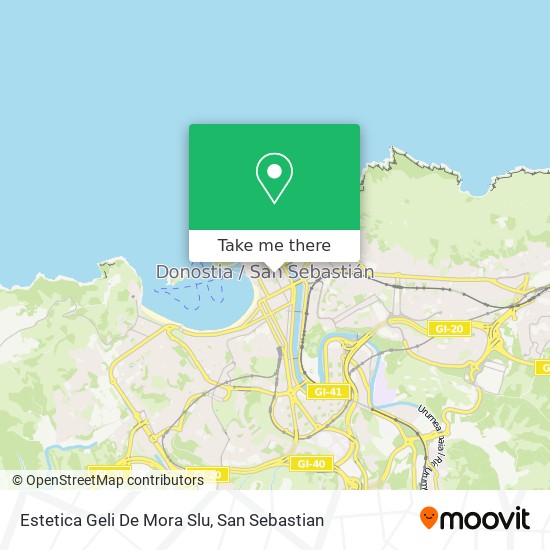 mapa Estetica Geli De Mora Slu