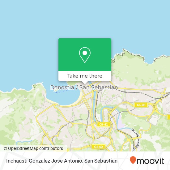 mapa Inchausti Gonzalez Jose Antonio