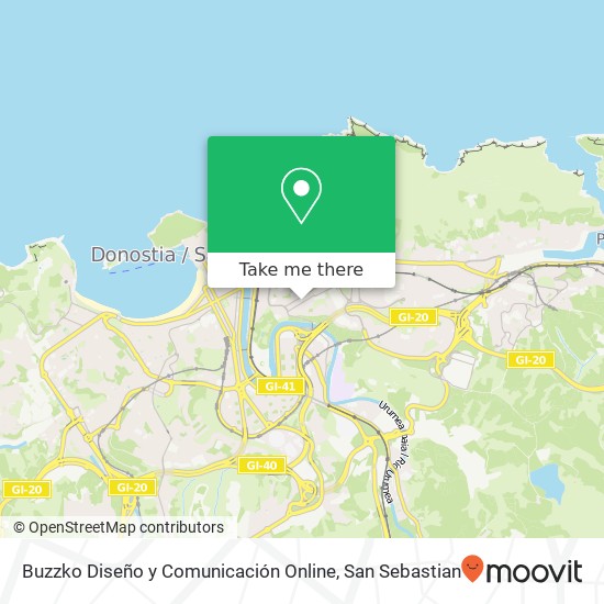Buzzko Diseño y Comunicación Online map