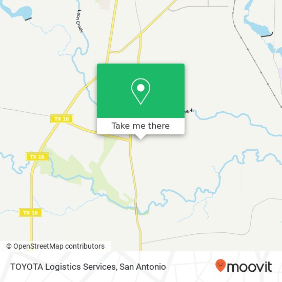 TOYOTA Logistics Services map