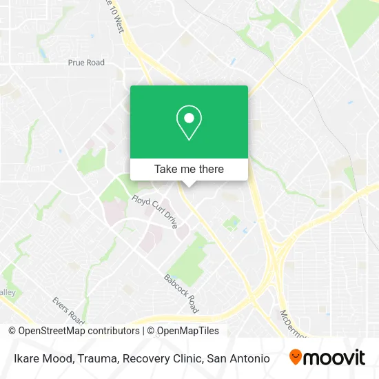 Ikare Mood, Trauma, Recovery Clinic map