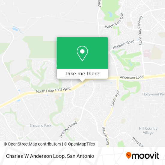 Mapa de Charles W Anderson Loop