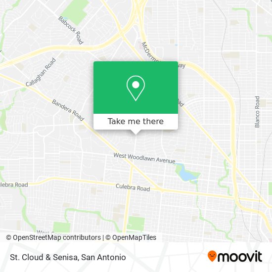 St. Cloud & Senisa map