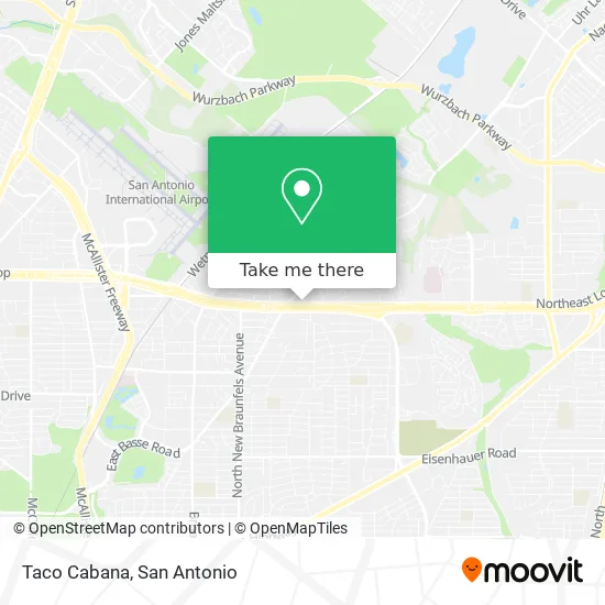 Mapa de Taco Cabana