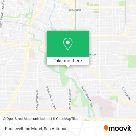 Roosevelt Inn Motel map