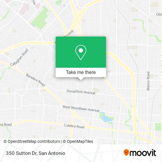 Mapa de 350 Sutton Dr