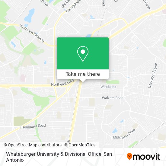 Driving Directions To Whataburger How To Get To Whataburger University & Divisional Office In Windcrest By  Bus?