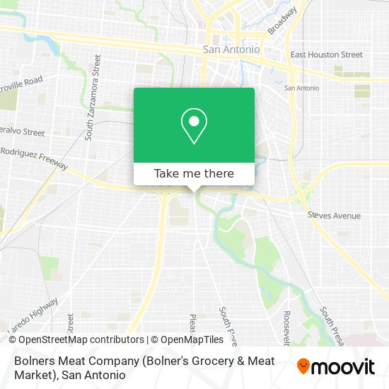 Mapa de Bolners Meat Company (Bolner's Grocery & Meat Market)